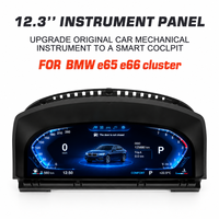 Untuk Seri 7 E65 E66 12.3 Inch LCD Speedometer Mobil Original Dashboard Digital Cluster OEM Suku Cadang Instrumen Elektrik Otomatis