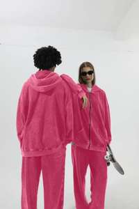 <span class=keywords><strong>Felpa</strong></span> con Cappuccio <span class=keywords><strong>Oversize</strong></span> di Alta Qualità con Zip, Calda e Spessa per l'Inverno, <span class=keywords><strong>Felpa</strong></span> con Cappuccio e Zip per Uomo - Product Image 4