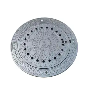 Wholesale High Quality En124 D400 Heavy Duty Ductile Casting Iron Manhole Cover For Construction Usage