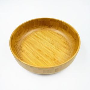 ชามสลัดไม้ไผ่ขนาดใหญ่ วัสดุไม้ธรรมชาติ สำหรับใช้ในบ้าน - Product Image 2