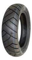 إطارات دراجات نارية 120/70-12 و 130/70-12 مقاس 12 بوصة بدون أنبوب داخلي للدراجات النارية والسكوتر، مصنوعة من المطاط الطبيعي شبه الملساء