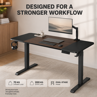Bureau électrique silencieux AOR à design moderne avec plateau séparé, idéal pour la maison, l'apprentissage ou le bureau, couleur personnalisable, vente en gros directe usine