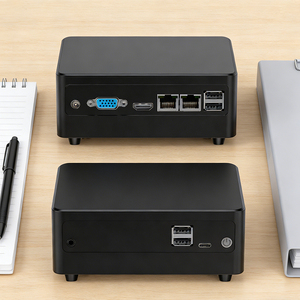 Desktop-Computer Mini-PC mit AMD Ryzen 7 R7 6800H Radeon 8-Kern-CPU, 32 GB DDR4 RAM, 512 GB NVMe SSD, 2,5G LAN, 2x DP, 2x HD, WIFI6 - Product Image 3