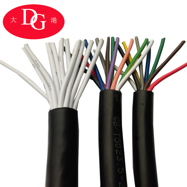 Kvvr/Kvvrp/Kvv/Kvvp/Kvv22 Copper Wire Flexible PVC Insulation Instrumentation Control Cable
