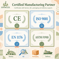 Сертифицированное по стандарту ASTM EN1176 оборудование для детских игровых площадок в помещении: мягкая игровая конструкция с бассейном с шариками и спиральной горкой для детей