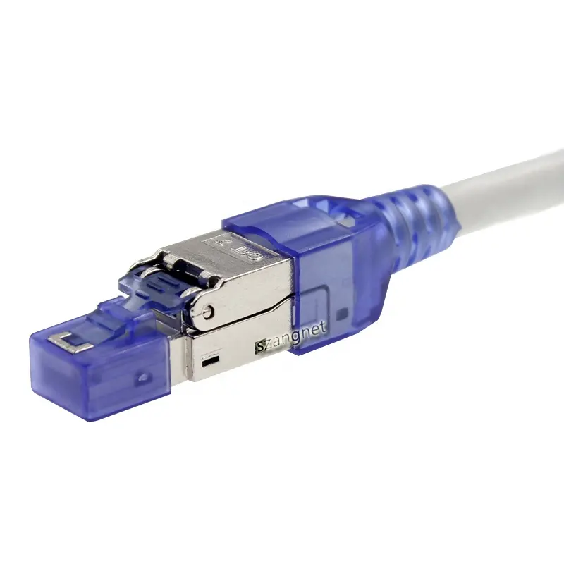 Stp Afgeschermde Rj45 Gereedschapsloze Connector Gereedschapsvrije Cat7-veldverbinding Modulaire Plug