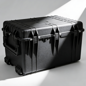 Özelleştirilebilir Ağır Hizmet Tipi Büyük Boyutlu Uçuş Çantası Dayanıklı Sert PP Malzeme Su Geçirmez Plastik Enjeksiyon Ekipmanı OEM Desteği - Product Image 2