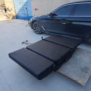 Lit pliant en <span class=keywords><strong>cuir</strong></span> à 2 places avec ancrages ISOFIX pour siège enfant pour les conversions de camping-car - Product Image 5