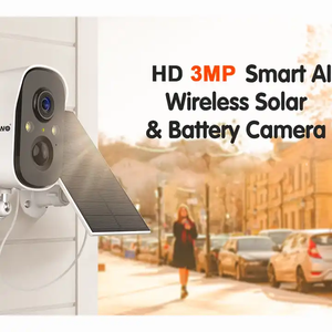 Wistino 5MP ngoài trời 4 gam năng lượng mặt trời Máy ảnh 5200mAh pin hỗ trợ tầm nhìn ban đêm đầy đủ màu sắc năng lượng mặt trời cctv camera - Product Image 4