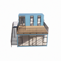 Casas Prefabricadas Modernas de Acero en Contenedores, Cafetería, Restaurante, Bar Móvil, Baño, Villa, Ecológicas, Resistentes al Fuego e Impermeables