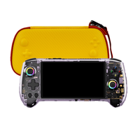 RG557 Console de jeu portable Android 14 Consoles de jeux vidéo Écran HD AMOLED 5.48 "5500mAh pour PS1 PS2 Gaming avec sac de rangement