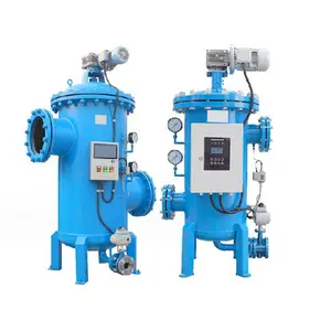 multi filter element continuous operation self-cleaning filter back wash for domestic industrial wastewater