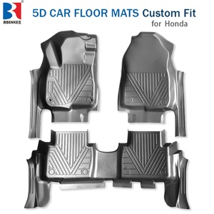 พรมปูพื้นรถยนต์ Benke Custom 5D TPE หนา 3.5 มม. สำหรับ CR-V |   ชุดครบ 3 ชิ้น |   กันลื่นทุกสภาพอากาศ กันน้ำ |   รับประกัน 1 ปี - Product Image 1