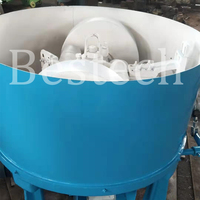 Mélangeur à rouleaux pour sable et argile de fonderie, facile à utiliser, capacité 400 kg, 380 V, pour la fonderie