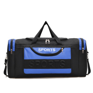 Bolsa de lona para viajes y acampadas al aire libre, bolsa de almacenamiento ligera, impermeable, antisalpicaduras, de gran capacidad, bolso de mano para vacaciones de fin de semana - Product Image 3