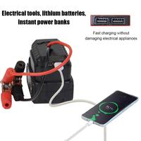 En gros, Adaptateur de pinces de démarrage pour câbles de batterie, pour camions et voitures, avec courant de crête de 7000A, portable, pour démarrage d'urgence de batterie