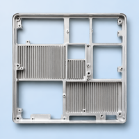Boîtier d'équipement de laboratoire médical en aluminium CNC, boîtier d'instrument personnalisé anodisé, boîtier électronique OEM, dispositif de diagnostic