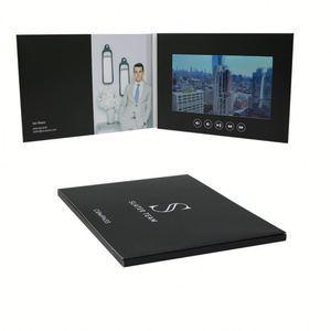 Impresión Personalizada, Pantalla LCD IPS de 4.3/5/7 Pulgadas, Invitación Digital, Tarjeta de Felicitación con Video, Libro de Video para Bodas, Folleto con Video - Product Image 1