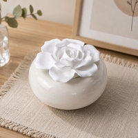 Diffuseur de parfum en céramique pour la maison, diffuseur de roseaux parfumés aux huiles essentielles, désodorisant d'ambiance décoratif, cadeau parfumé pour la maison