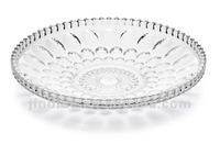 Plateau de fruits en plastique transparent durable en cristal PC pour restaurant, cuisine, fête, maison, hôtel, restauration et service commerciaux