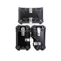 Chunfeng MT450 Cadre de moto en alliage d'aluminium pour sacoches latérales et top-case, capacité 38L/45L