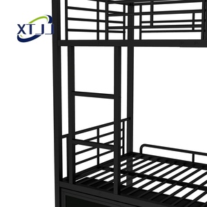 Lit superposé en métal avec 2 tiroirs et échelle, lit superposé double en métal Pilio de Royal Interiors, emballage en carton, lit de rangement <span class=keywords><strong>Snoo</strong></span> - Product Image 6