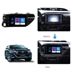 Estéreo de 9'' Para Coche con 2GB+32GB, Android 10, GPS, Radio Multimedia y Pantalla Táctil Para Toyota Hilux/<span class=keywords><strong>Vigo</strong></span>/Revo 2016 2017 2018, 1 Año de Garantía - Product Image 4