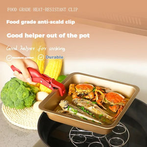 Bol en Silicone résistant à la chaleur pince à vaisselle anti-dérapant ustensiles <span class=keywords><strong>de</strong></span> cuisine pince à vapeur outil <span class=keywords><strong>de</strong></span> cuisine à domicile porte-vaisselle - Product Image 2