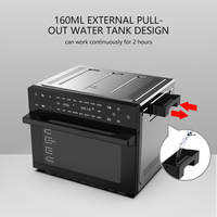 Four à vapeur et friteuse à air 30L, multifonction 18-en-1, four à convection à vapeur véritable, 1800W, four électrique de comptoir pour la maison