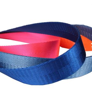 High Quality Twill Herringbone Woven <b>Webbing</b> Straps Polyester/Cotton for Bags & Belts Custom logo - Product Image 1