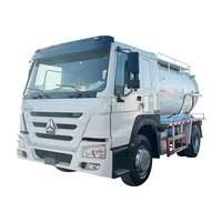 Camion d'aspiration des eaux usées Sinotruk 4x2 10CBM avec pompe à vide et réservoir de 10000L, occasion