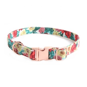 <span class=keywords><strong>Collar</strong></span> de Tela Floral para Perro, Cómodo, Suave, con Corbatín Desmontable, Ajustable, <span class=keywords><strong>Collar</strong></span> para Mascotas, Gatos y Perros, <span class=keywords><strong>Collar</strong></span> Estampado a la Moda - Product Image 4