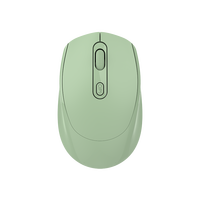 Mouse Nirkabel BT Isi Ulang OEM Mode Ganda Optik 2.4G RGB 1600DPI untuk Komputer Laptop Tablet PC Mouse Gamer
