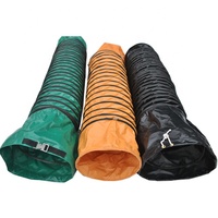 Conduit flexible en PVC antistatique haute température pour la ventilation de l'air