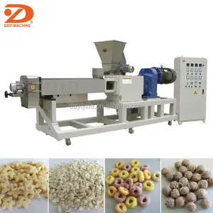 Ngô mảnh làm cho máy đa chức năng Ngô lúa mì mảnh đùn làm cho sản xuất ăn sáng ngũ cốc quá trình máy
