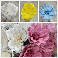 Grandes fleurs de magnolia séchées Sola faites à la main pour la décoration intérieure, arrangement floral artisanal, aromathérapie, décoration de mariage