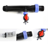 Injecteur Venturi PP Green Sen pour système d'irrigation goutte à goutte - Produit populaire en gros pour l'assemblage et la fertilisation des systèmes d'alimentation
