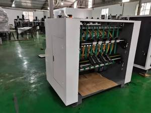 Máquina automática de corte de ranura en V de cartón, máquina ranuradora cortadora de cartón en forma de V de caja rígida - Product Image 2