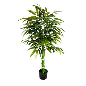 Bambou Artificiel de Simulation Végétale Bionique, Grand Arbre de Bambou Artificiel en Pot pour Salon - Product Image 5