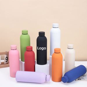 Gobelet isotherme carré en acier inoxydable de 500 ml (16,9 oz) à ouverture étroite, style américain, personnalisé, pour cadeau d'affaires - Product Image 1