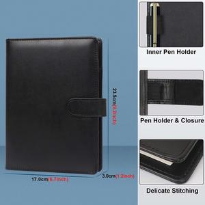 Carnet de notes promotionnel personnalisé en cuir PU pour agences automobiles et de voyages - Product Image 3