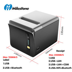 Impresora Térmica de Recibos Wifi USB de Alta Velocidad MHT-P80A de 80 mm, Impresora de Facturas para Uso en Supermercados - Product Image 2