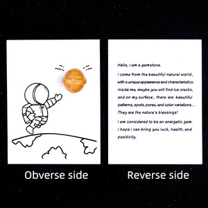 Planetas de cristal de cuarzo rosa sodalita de piedras preciosas naturales para decoración curativa fabricación de joyas - Product Image 3