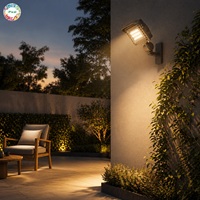 Projecteurs LED d'extérieur IPixel 15W, Éclairage de Sécurité Étanche IP65 pour Garage, Cour et Jardin 60/120