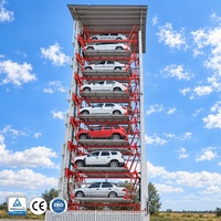 Système de stationnement en carrousel certifié TUV, 12 SUV, stationnement vertical rotatif intelligent, automatisé, haute densité, commercial