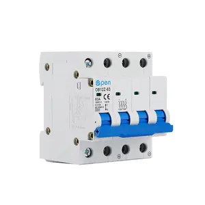 DC 1000V Solar Mini Circuit Breaker Overload Protection Switch 6A 10A 16A 20A 25A 32A 40A 50A 63A 2P DC1000V Photovoltaic MCB PV