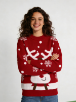 Pull de Noël pour femme, T-shirt de Noël, Sweat à capuche pour femme, Ensemble de vêtements de Noël, Fabricant CH3