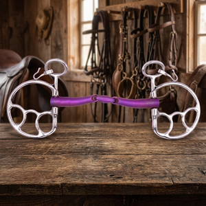 Mors de cheval Tough Tack en titane à double articulation Kimblewick, modèle TT-PTB-001, 50x50x40cm, 6 - Product Image 2