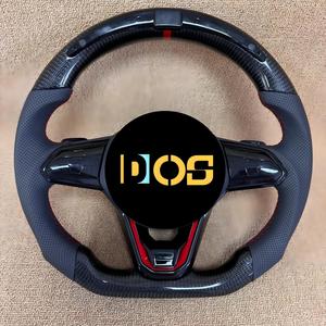 <span class=keywords><strong>Volante</strong></span> Deportivo Personalizado de Fibra de Carbono DOS para Volkswagen Golf 7 <span class=keywords><strong>GTI</strong></span> R <span class=keywords><strong>MK7</strong></span> 7.5 para MK4 MK5 MK6, Nuevo <span class=keywords><strong>Volante</strong></span> Deportivo Mejorado - Product Image 5
