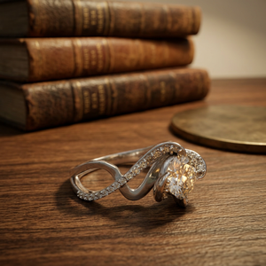 Anillo de Compromiso Clásico con Diamante Cultivado en Laboratorio de 1.5 Quilates, Oro Sólido de 14k, VVS, Regalo de Aniversario para Mujer, Certificado IGI - Product Image 2